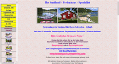 Desktop Screenshot of ferienhaus-smaland.com