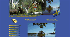 Desktop Screenshot of ferienhaus-smaland.se